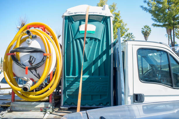 Porta potty delivery and setup in Franklin, WI